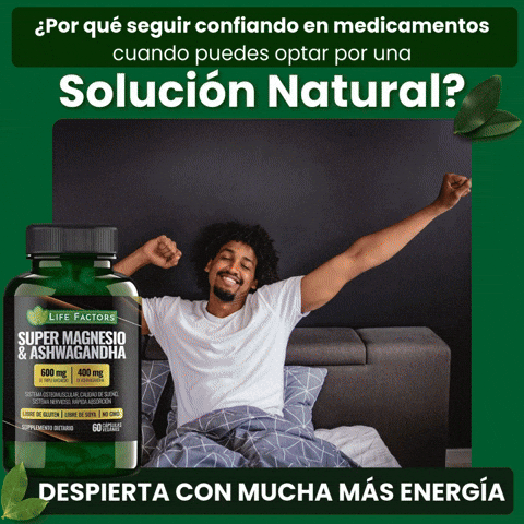 ASHWAGANDA + MAGNESIO RENUEVA TU ENERGIA, TRANSFORMA TU BIENESTAR